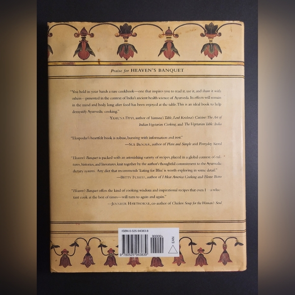 HEAVEN'S BANQUET VEGETARIAN COOKING LIFELONG HEALTH THE AYURVEDA WAY - Picture 3 of 9